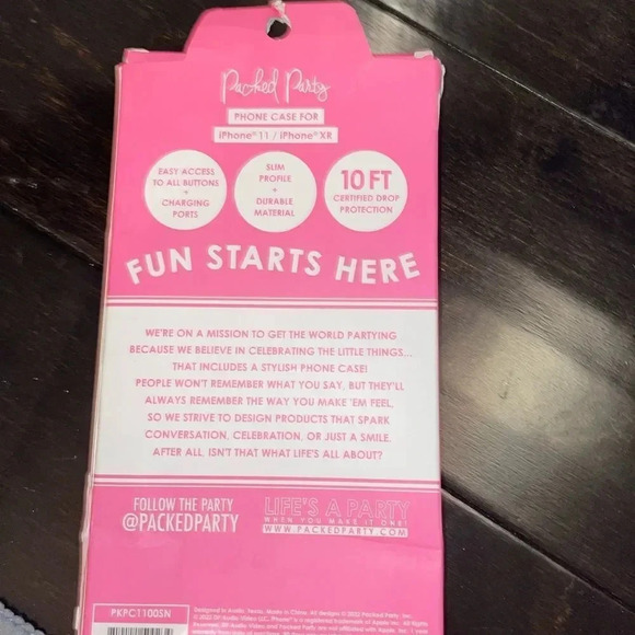 PACKED PARTY BARBIE THEME “HELLO” IPHONE CASE MULTIPLE SIZES 10ft DROP protect - Picture 15 of 16